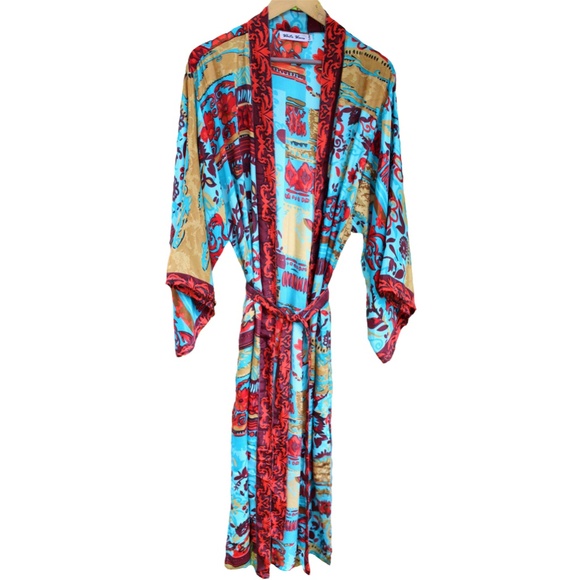 Kimono Dressing Gown/Duster/Cover-up - Picture 1 of 2